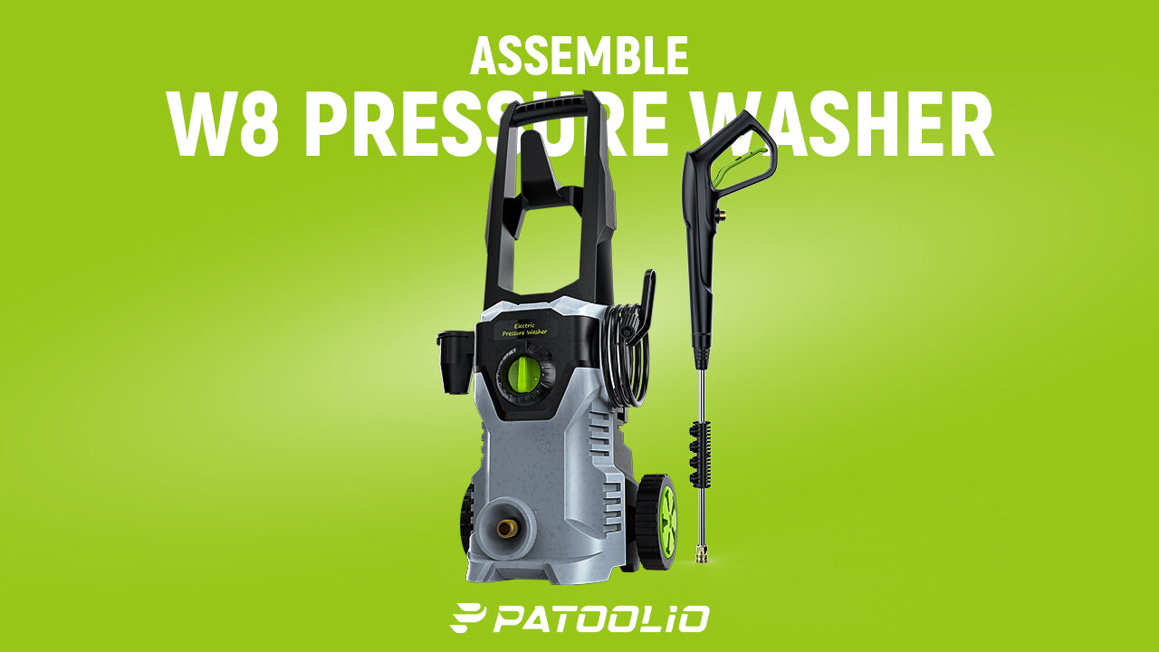 Load video: How to assemble your W8 Pressure Washer