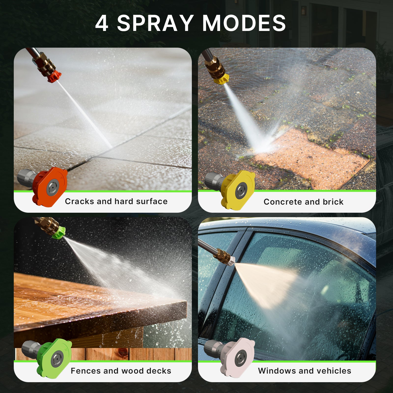 PATOOLIO W8 4800 PSI Electric Pressure Washer